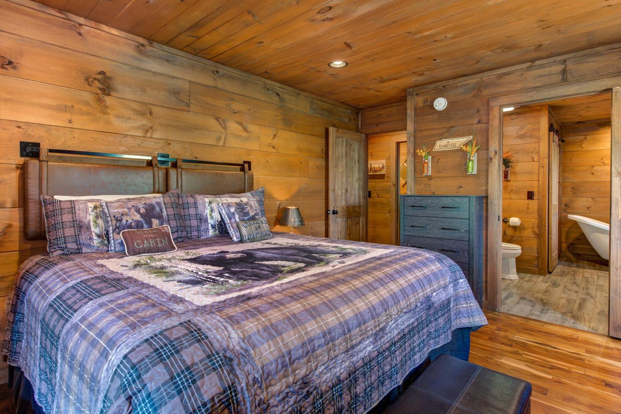 Black Bear Cabin By Stony Brook Cabins Gatlinburg Bagian luar foto